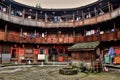 FUJIAN PROVINCE, CHINA Ã¢â¬â CIRCA MAY 2016: The Fujian tulou, the chinese rural dwelling unique to the Hakka minority in Fujian